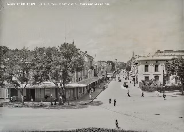 Công bố loạt ảnh cực hiếm về đường phố Hà Nội thập niên 1920 Cong bo loat anh cuc hiem ve duong pho Ha Noi thap nien 1920
