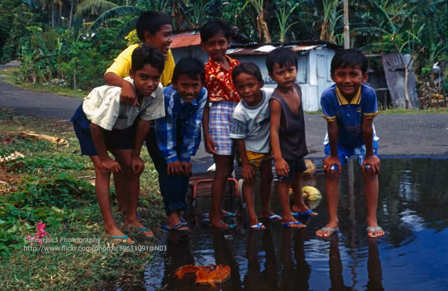 Loat anh loi cuon ve dao Sumatra, Indonesia nam 1997-Hinh-3