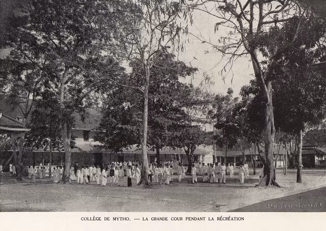 Loạt ảnh đời thường về các trường học ở Việt Nam thập niên 1920 - Hình 10 Loat anh doi thuong ve cac truong hoc o Viet Nam thap nien 1920-Hinh-10