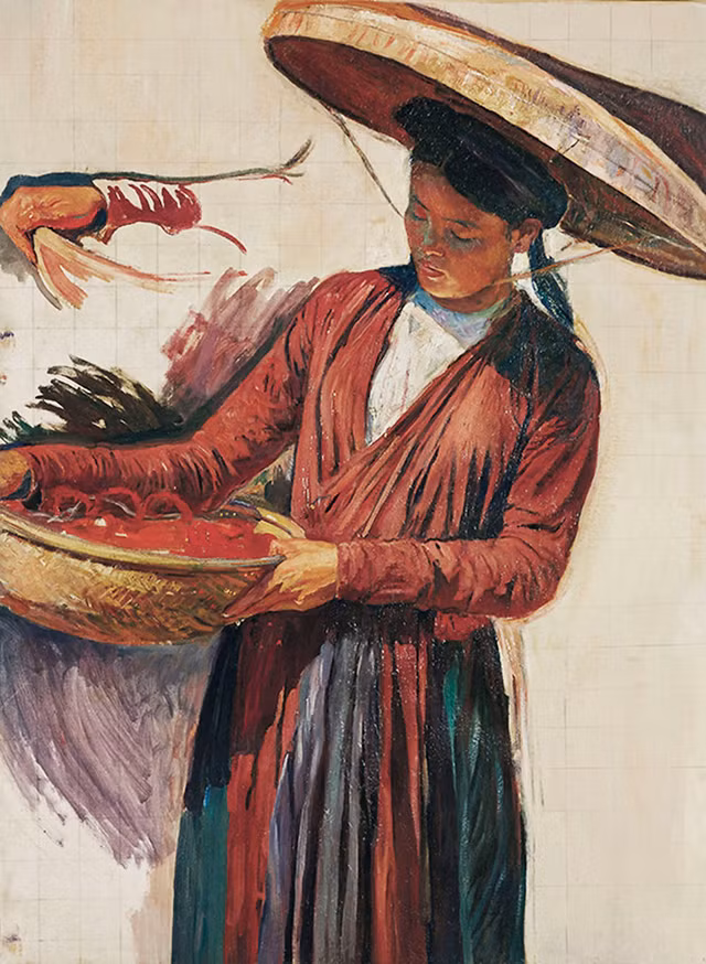 Ngam Viet Nam xua qua tranh cua Victor Tardieu-Hinh-8