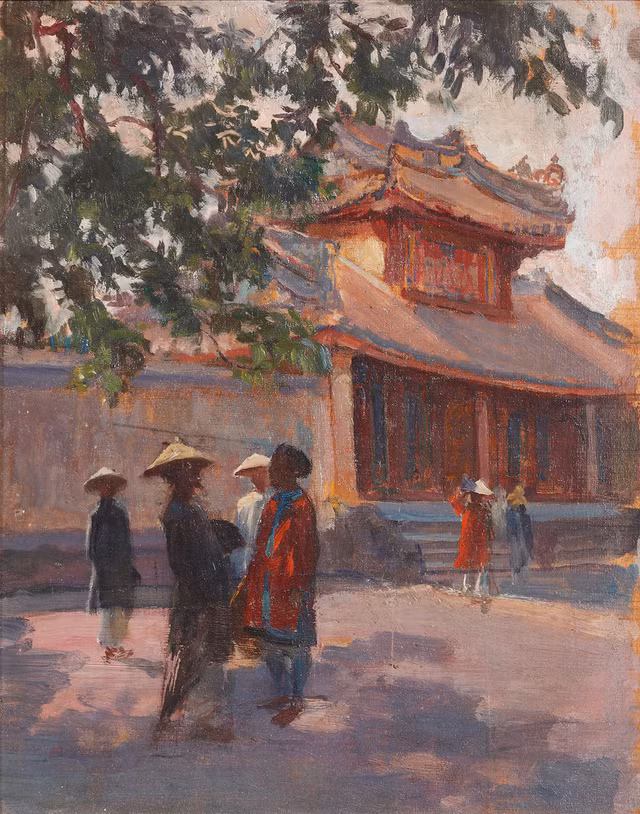 Ngam Viet Nam xua qua tranh cua Victor Tardieu-Hinh-5