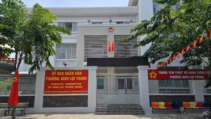 Gói thầu làm đường hơn 8 tỷ tại phường Bình Lợi Trung về tay Tân Phú Trung