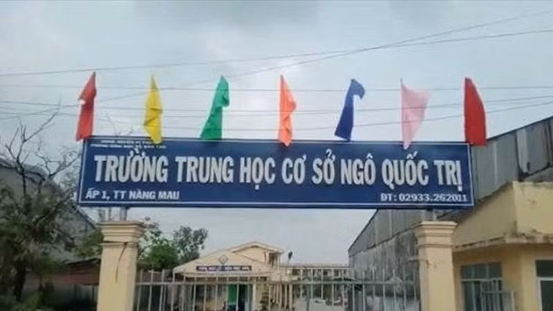 Gói thầu Trường THCS Ngô Quốc Trị hơn 7,3 tỷ đồng tại Cần Thơ về tay Xây dựng 639