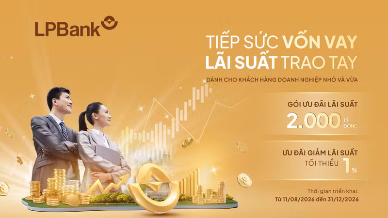 LPBank khơi thông dòng vốn 2.000 tỷ đồng, tiếp sức doanh nghiệp nhỏ và vừa tăng trưởng