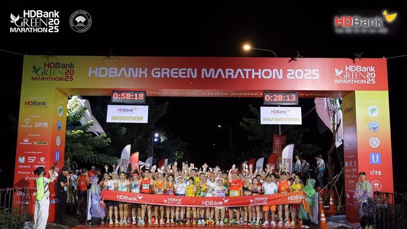 HDBank Green Marathon 2026: Nơi những bước chân xanh hòa cùng nhịp sống số