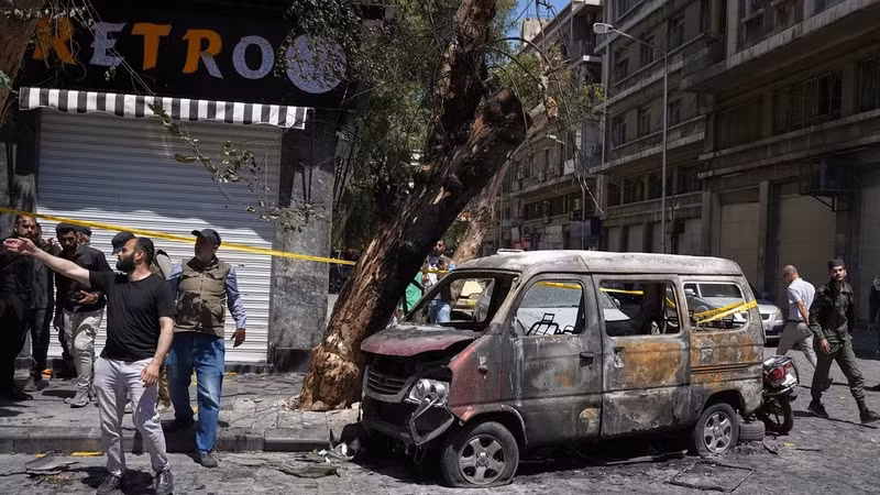 Kẻ tấn công nổ súng, sát hại 7 người trên xe buýt ở Syria