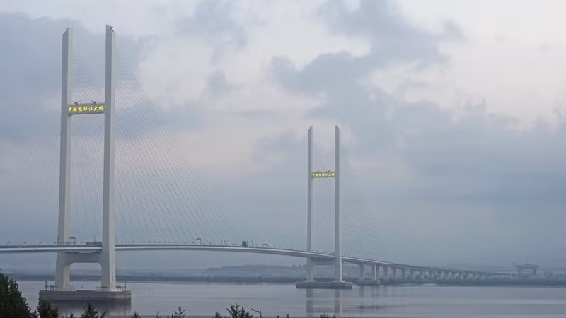 Trung Quốc và Triều Tiên khánh thành cây cầu mới