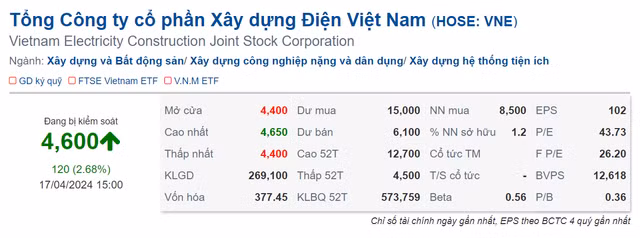 Co phieu VNE bi HoSE dua vao dien canh bao-Hinh-2
