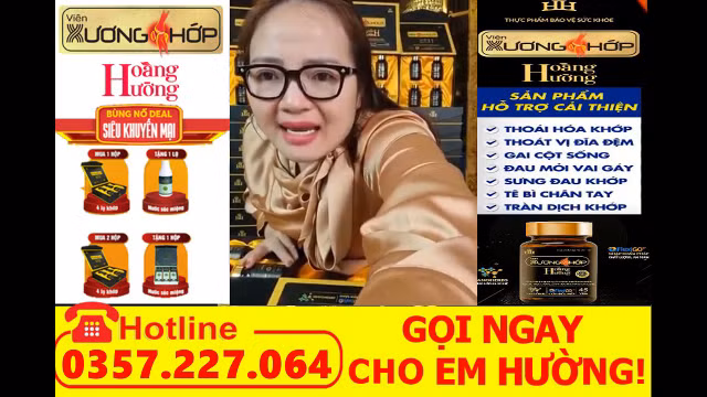 Bộ Y tế cảnh báo Viên xương khớp Hoàng Hường quảng cáo gây hiểu nhầm Bo Y te canh bao Vien xuong khop Hoang Huong quang cao gay hieu nham