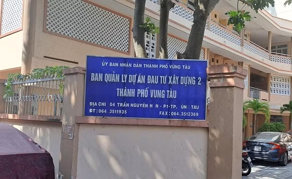 Văn phòng Ban QLDA Đầu tư xây dựng 2 TP Vũng Tàu
