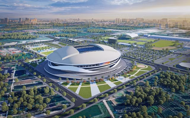 Một hạng mục đáng chú ý khác trong thiết kế là hệ cửa kính khu vực end-zone cao khoảng 36 m, rộng 55 m. Kết cấu này vừa góp phần đưa ánh sáng tự nhiên vào bên trong, vừa tạo khả năng thay đổi không gian sử dụng sân.