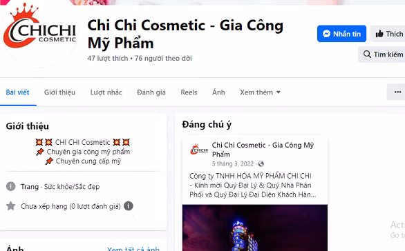 Kem dưỡng trắng da Young One của Mỹ phẩm Chi Chi kém chất lượng - Hình 2 Kem duong trang da Young One cua My pham Chi Chi kem chat luong-Hinh-2