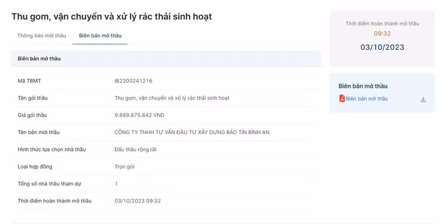 Long An: Cong ty Gia Dinh se trung goi thau hon 9 ty tai Duc Hoa?