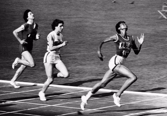 Khát khao chiến thắng trên đường đua tại Thế vận hội Olympic 1960.