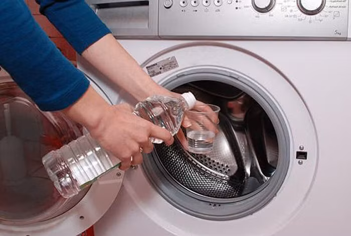 Ngoài lồng, vi khuẩn còn khu trú ở ngăn chứa bột giặt, nước xả. Để ngăn ngừa nguy cơ có hại cho sức khỏe, chuyên gia khuyên nên vệ sinh máy 2 tuần một lần. Không cần cọ rửa nhiều, bạn chỉ cần khởi động máy giặt ở chế độ nhiệt cao nhất có thể với thuốc tẩy hoặc axit xitric. Sau mỗi lần giặt, nên mở cửa máy để hạn chế sự sinh sôi của nấm mốc.