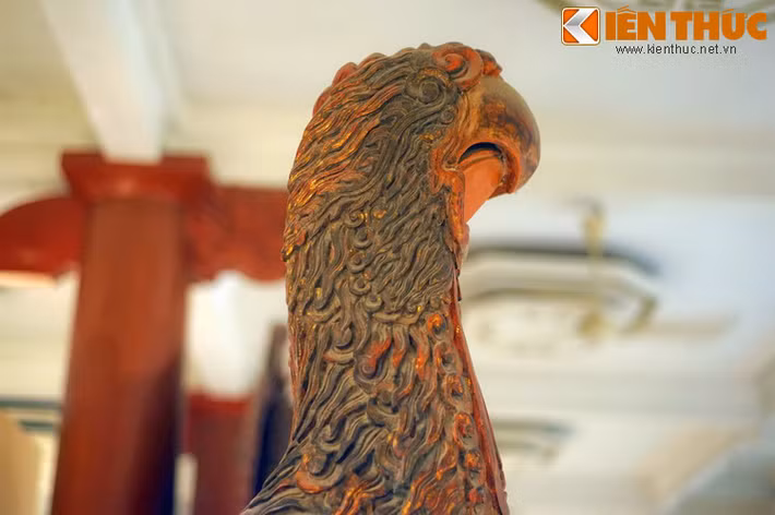 So với con trống, con mái gọn gàng và giản dị, nhưng cũng đầy vẻ tinh tế, quyến rũ.