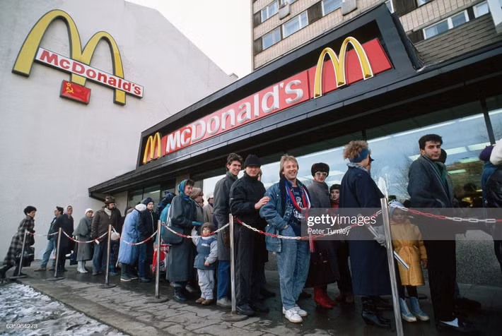 Hình ảnh khác về cửa hàng McDonald's trên phố Gorky.