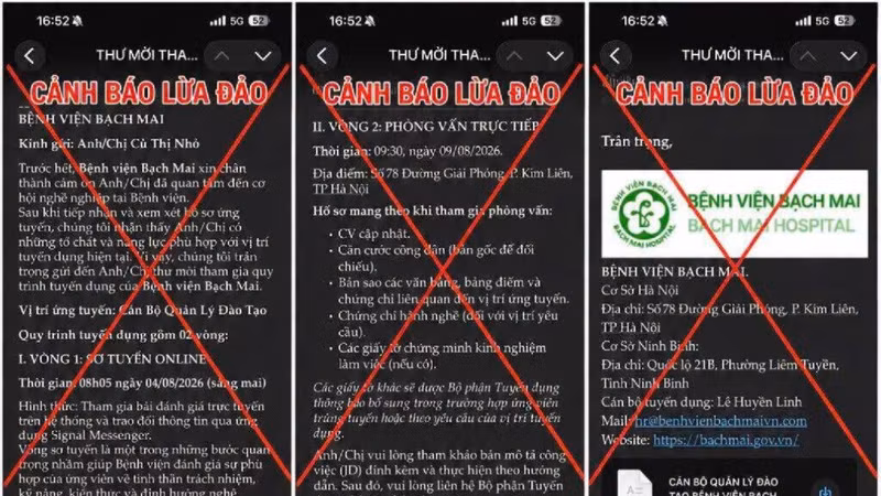 Cảnh báo lừa đảo trong khu vực bệnh viện, tránh "tiền mất tật mang"