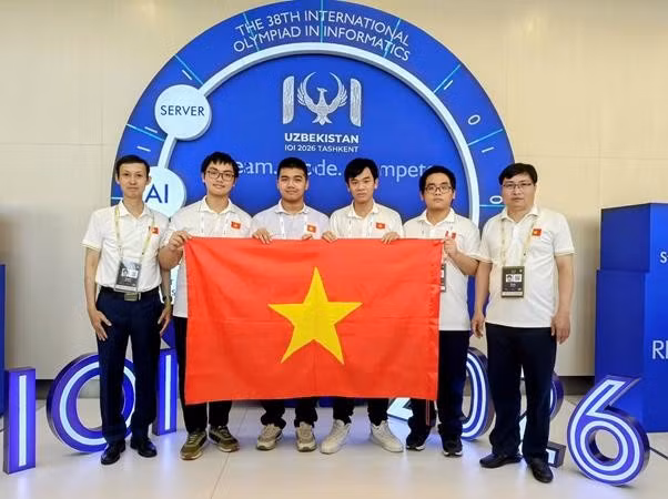 Đội tuyển Việt Nam giành thành tích xuất sắc tại IOI 2026, đứng trong top 8 thế giới