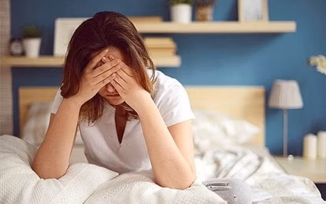 Thiếu ngủ là một lý do khiến cơ thể lão hóa sớm. Ảnh minh họa/Nguồn benhvienthucuc.vn