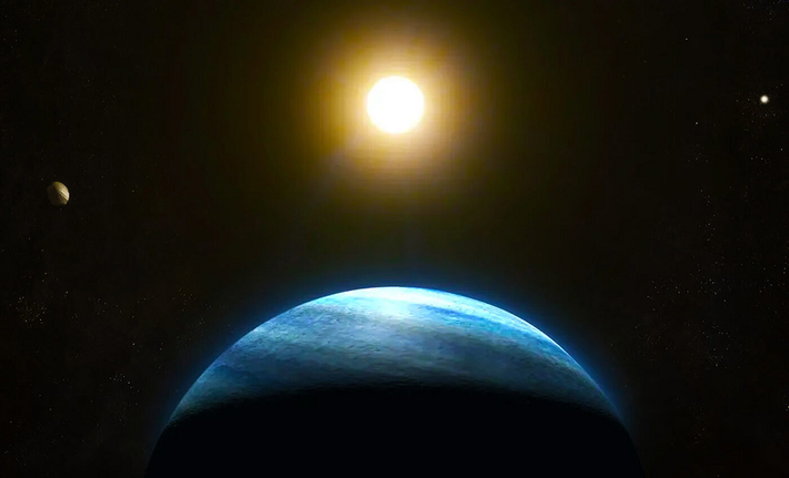 TOI-4633 C có khối lượng khoảng 0,387 lần Sao Mộc và bán kính lớn hơn Trái Đất khoảng 3,2 lần. (Ảnh: Earth.com)