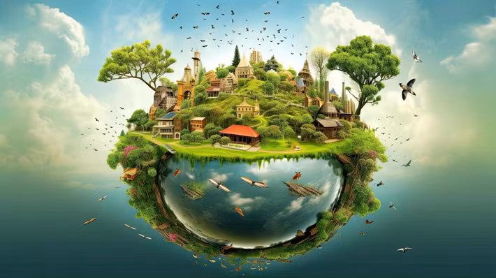Sự hình thành sự sống trên Trái Đất là một quá trình dài và phức tạp, từ những phản ứng hóa học đơn giản đến sự xuất hiện của các sinh vật phức tạp. Mặc dù còn nhiều điều chưa được giải đáp, nhưng mỗi phát hiện mới đều mang lại những hiểu biết sâu sắc hơn về hành trình kỳ diệu này. (Ảnh: Vecteezy)