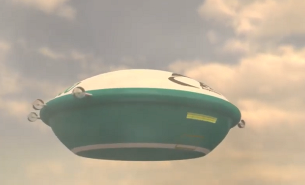 Thiết kế khinh khí cầu gồm 2 buồng khí cung cấp lực nâng. Phiên bản 600 tấn sẽ chứa 620.000 m3 khí helium, bên cạnh khoang không khí được làm nóng với nhiệt độ 200 độ C.