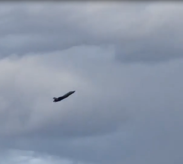 Giống với động tác rắn hổ mang, động tác cơ động của F-35 cho phép phi công hãm tốc độ khi đang bị đối phương truy đuổi, và sau đó sẽ cơ động để quay ra phía sau đối phương - đảo ngược vị trí từ đi săn thành kẻ đi săn. Nguồn ảnh: Ins.