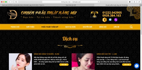 TP HCM xử phạt loạt cơ sở thẩm mỹ ‘nhiều không’ TP HCM xu phat loat co so tham my ‘nhieu khong’