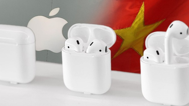 Apple sẽ sản xuất hàng triệu tai nghe AirPods tại Việt Nam Apple se san xuat hang trieu tai nghe AirPods tai Viet Nam