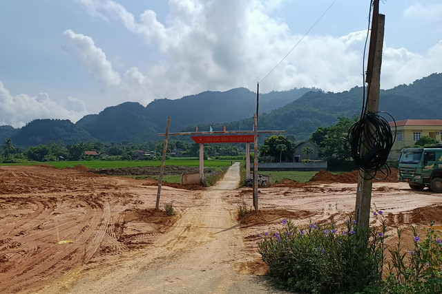 Nắn cong đường làng khi làm khu dân cư ở Thanh Hóa Nan cong duong lang khi lam khu dan cu o Thanh Hoa