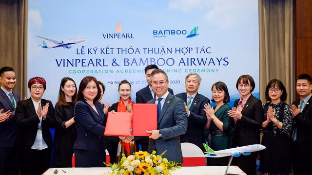Vinpearl hop tac chien luoc voi Bamboo Airways