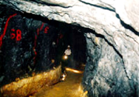 Đường vào mỏ vàng Bồng Miêu. Ảnh: Internet. Đường vào mỏ vàng Bồng Miêu. Ảnh: Internet.