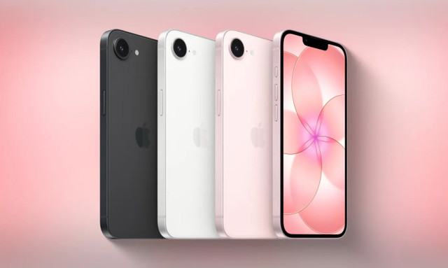 iPhone 17e có ngoại hình gần như giữ nguyên so với iPhone 16e hiện nay. Ảnh: Apple.