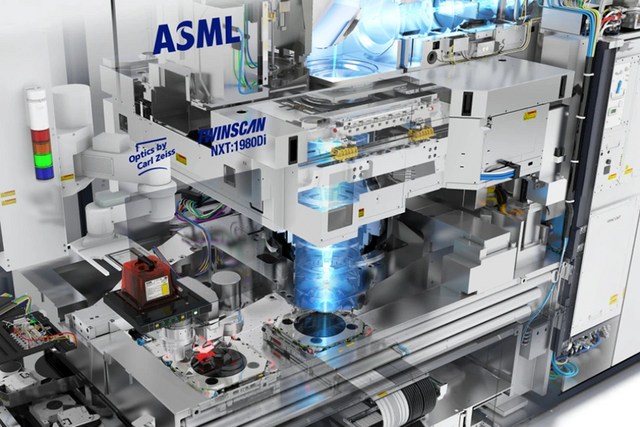 Trung Quốc chi hàng chục tỷ đô để mua các thiết bị tiên tiến từ ASML.