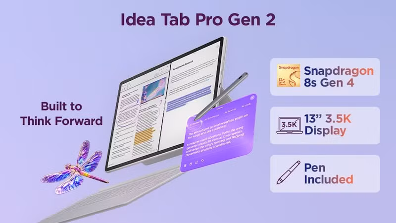 Lenovo Idea Tab mới tích hợp AI cùng phiên bản FIFA World Cup 26