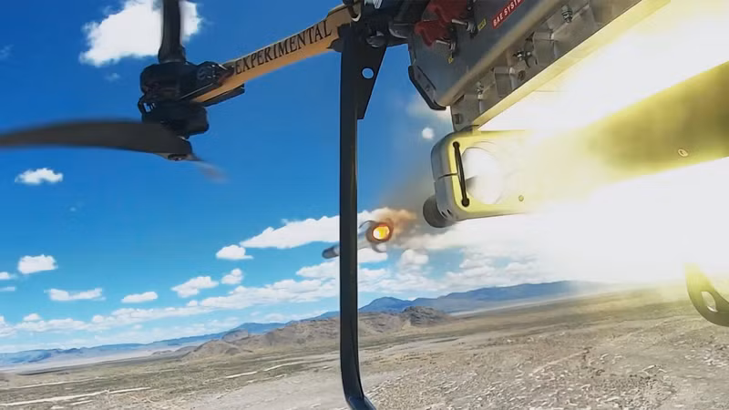 Drone tiếp tế của Anh bất ngờ được Mỹ gắn tên lửa sát thủ