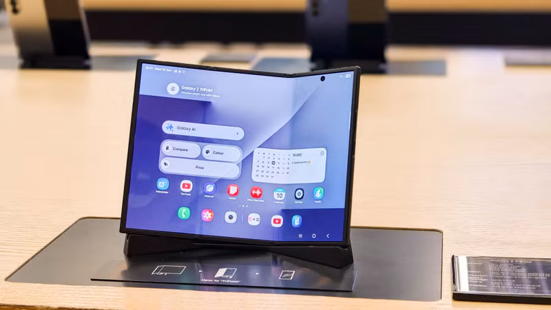Samsung bất ngờ hồi sinh smartphone gập 3 Galaxy Z TriFold