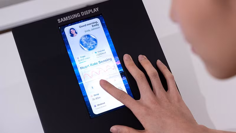 Samsung biến màn hình smartphone thành thiết bị y tế đo huyết áp, nhịp tim