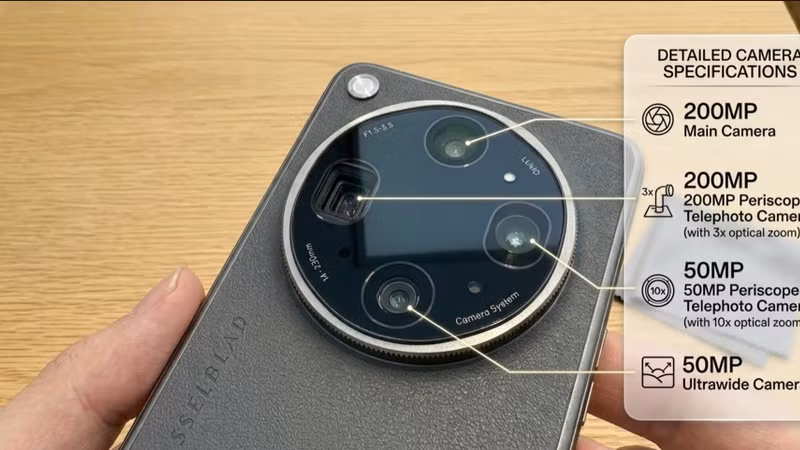 Oppo hé lộ điện thoại Hasselblad với cụm camera to khủng khiếp