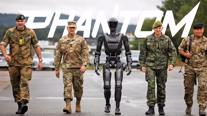 [GALLERY] Robot hình người Mỹ được triển khai đến chiến trường Ukraine 