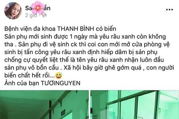 Bất ngờ cách giải quyết của sản phụ bị tấn công trong nhà vệ sinh Bat ngo cach giai quyet cua san phu bi tan cong trong nha ve sinh