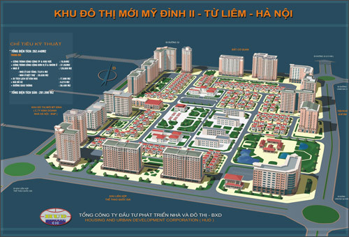 UBND TP Hà Nội còn cho rằng, HUD xây dựng công trình trái phép trên ô đất ký hiệu CC3A, B, C trong Khu đô thị mới Mỹ Đình 2 (Từ Liêm, Hà Nội). Ảnh: Phối cảnh dự án Khu đô thị mới Mỹ Đình 2 của HUD. UBND TP Hà Nội còn cho rằng, HUD xây dựng công trình trái phép trên ô đất ký hiệu CC3A, B, C trong Khu đô thị mới Mỹ Đình 2 (Từ Liêm, Hà Nội). Ảnh: Phối cảnh dự án Khu đô thị mới Mỹ Đình 2 của HUD.
