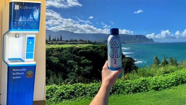 Sân golf tại Hawaii nói 'Aloha' với chai nhựa dùng một lần San golf tai Hawaii noi 'Aloha' voi chai nhua dung mot lan