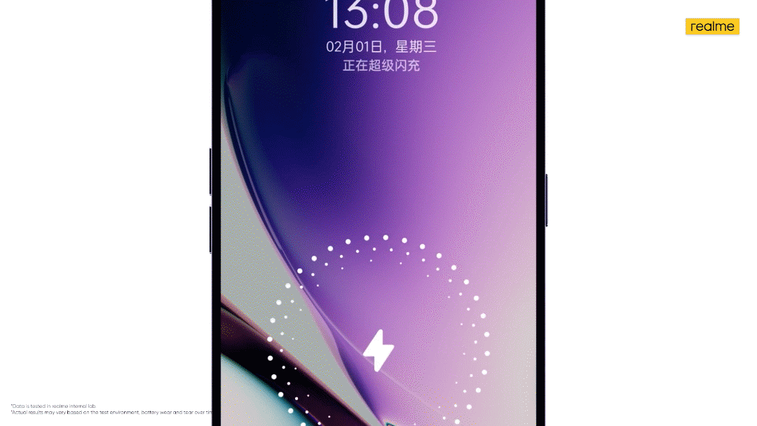 Đặc biệt, chỉ cần sạc 30 giây, người dùng có thể sử dụng cho hai giờ gọi điện, ba giờ nghe nhạc hoặc 1 giờ xem video. Mặc dù tốc độ sạc nhanh gây lo ngại về độ bền của pin, Realme khẳng định pin vẫn duy trì ít nhất 80% dung lượng sau 1.600 chu kỳ sạc.