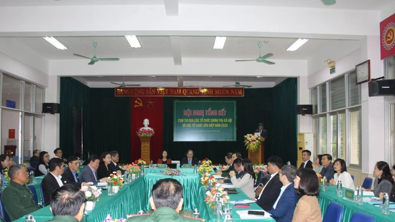 Cụm thi đua các tổ chức chính trị - xã hội tổng kết năm 2025