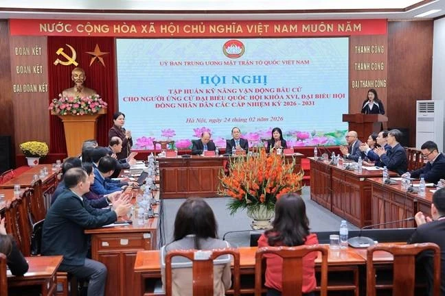 Danh sách ứng cử viên đại biểu Quốc hội khóa XVI từ khối MTTQ Việt Nam