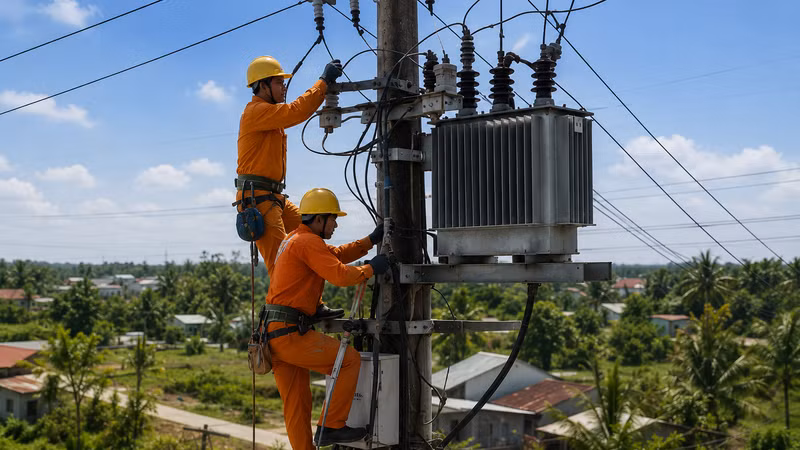 Công ty CP Điện Nước An Giang