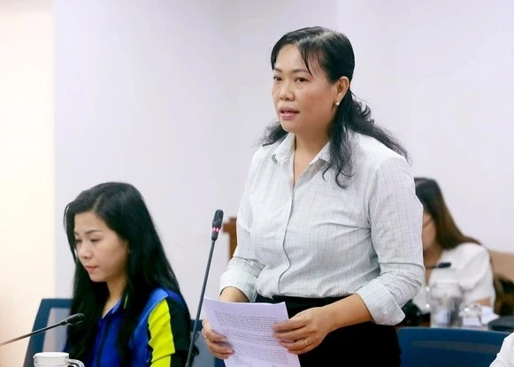 Đại diện địa phương nơi Công ty An Phước Thắng đóng trụ sở có mặt tại họp báo để trả lời vấn đề "nóng" dư luận quan tâm.