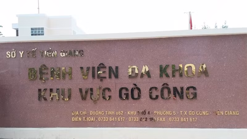 Bệnh viện đa khoa khu vực Gò Công 